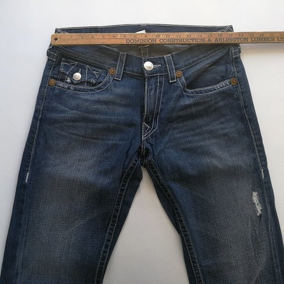 True Religion Ricky Straight Jeans 34 - Picture 8 of 10